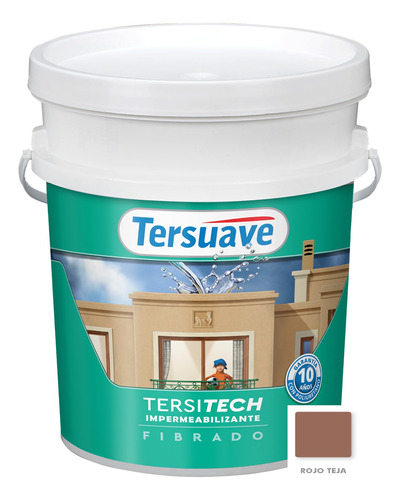 Tersitech Fibrado Techos Y Muros 10kg Tersuave