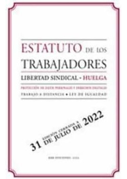 Libro Estatuto De Los Trabajadores Libertad Sindical Huel...