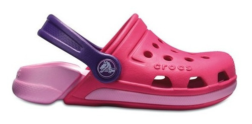 Zapato Crocs Unisex Infantil Electro Iii Clog Kids Rosa