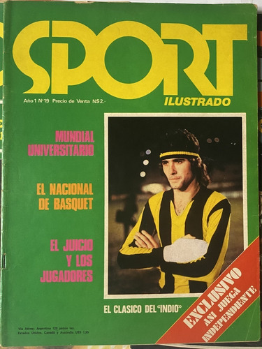5 Revistas Sport, Lote Deportivas Fútbol Basket,  L2 Ex8