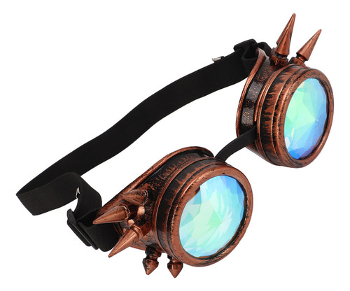 Gafas Rave Con Forma De Caleidoscopio De Halloween, Lentes D