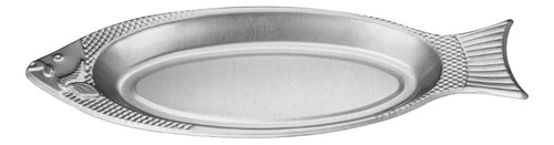 Platos Llanos Redondos De Metal Reutilizables De Acero Inoxi