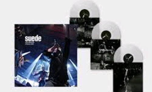 Suede Triple Álbum Live 2010 Ed.limitada Vinilos Clear