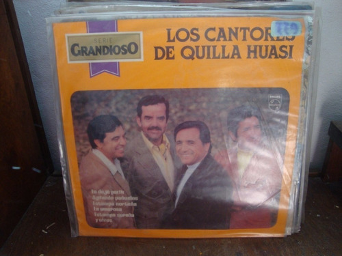 Vinilo Los Cantores Del Quilla Huasi Serie Grandiosos F2