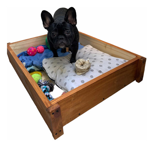 Cama Para Perro/gato/mascotas/de Madera