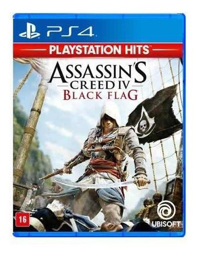 Jogo Assassins Creed Iv Black Flag Ps4 Mídia Física