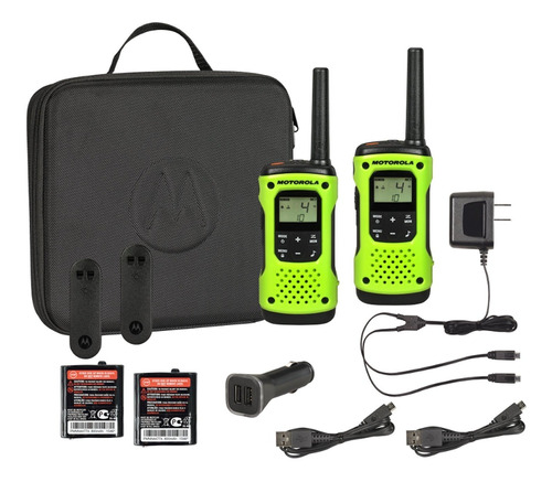 Motorola T605 Juego De 2 Radiocomunidadores., T605-paquete D
