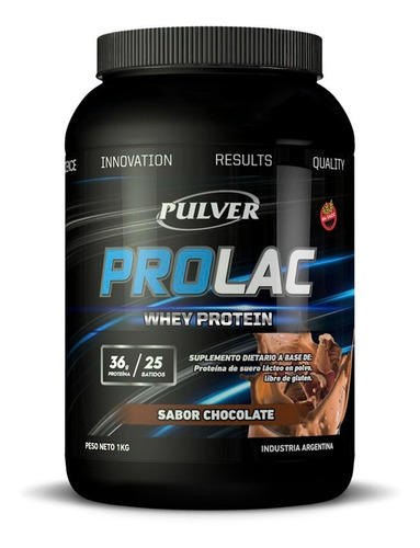Whey Protein Prolac Pulver 1kg Proteina Concentrada Sin Tacc