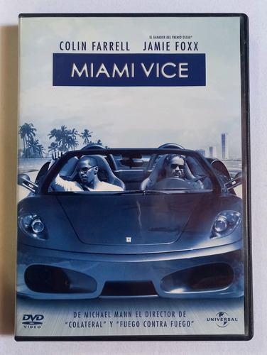 Miami Vice Película Dvd Original 