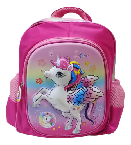 Mochila Con Luces Unicornio Importado Premiun