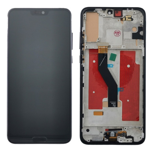 Para Huawei P20 Pro, Pantalla Tft, Marco Y Función De Huella