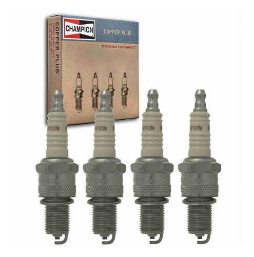 4 Unidades Champion Copper Plus Compatibles With Austin 09l