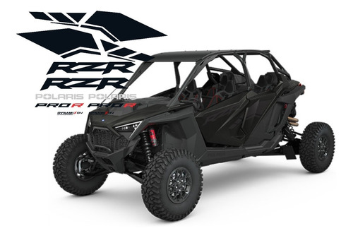 Sticker Calcomanía Para Polaris Pro R 4 Puertas 2021 Al 2023