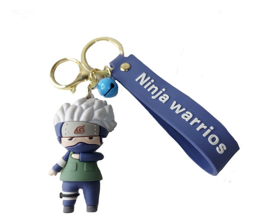 Llavero Cinta Strap Pvc - Naruto Shippuden : Hatake Kakashi