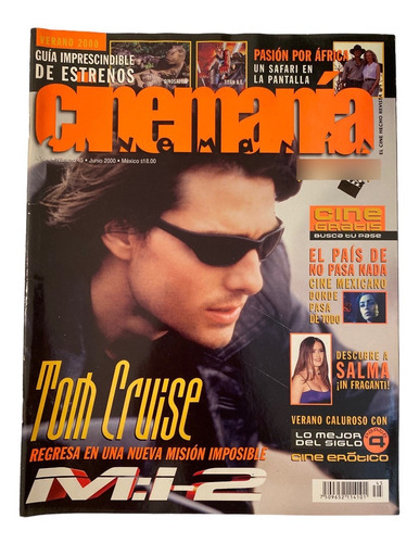 Revista Cinemania #45 Tom Cruise Mision Imposible 2 Jun 2000