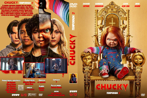 Chucky (2021-2022) Temporada 1 Y 2  (4 Dvd) 