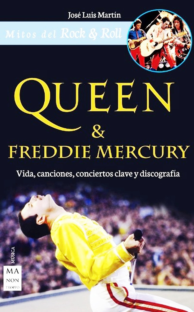 Queen Freddie Mercury Vida Canciones Conciertos Discografia | Mercado Libre