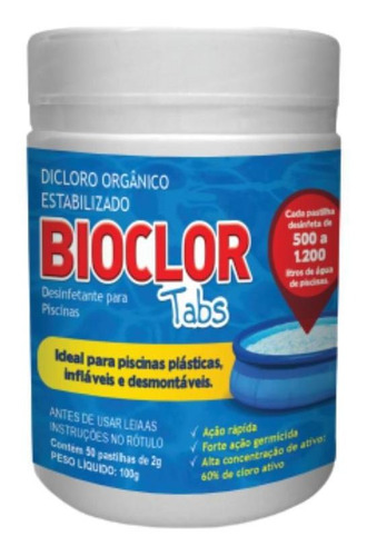 Tratamento De Água Para Piscina Boiclor Com 50 Pastilhas