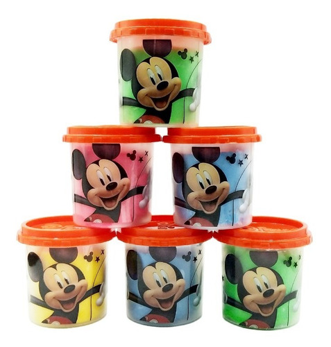 Imagen 1 de 5 de Plastilina Disney Masa Para Moldear 114 G Mickey Mouse