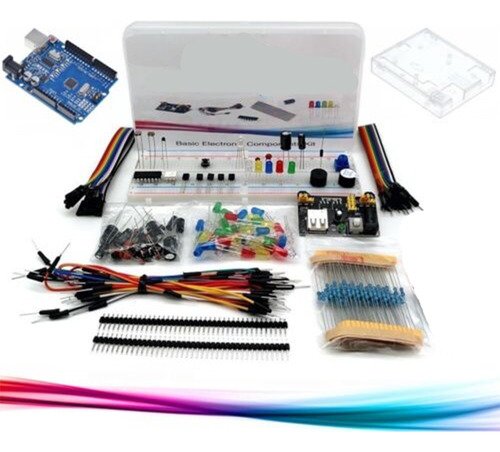 Kit De Componentes Electrónicos Jumper Wire Electronics Con