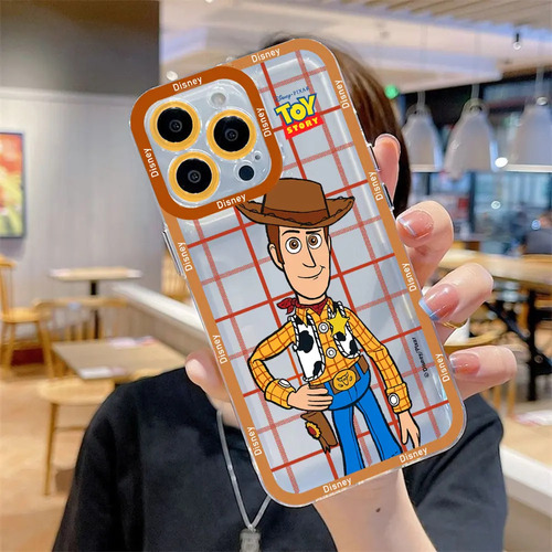 Funda De Teléfono Cartoon Toy Story Para iPhone 15, 14, 13,