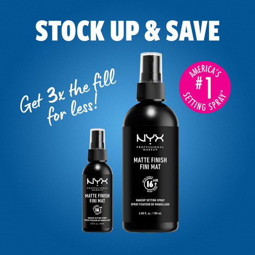 Spray Fijador De Maquillaje Nyx Professional Makeup Con Acab