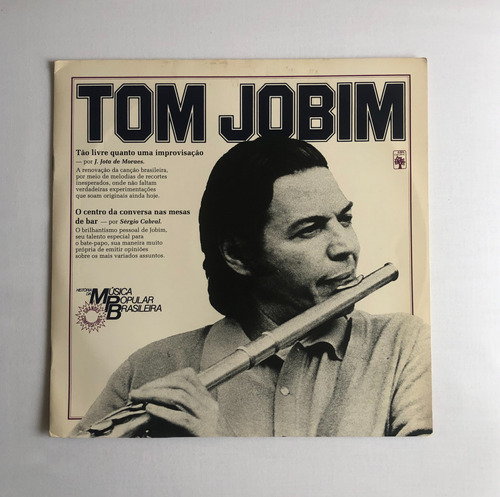 Lp Vinil Tom Jobim - História Da Mpb. Ano 1982. Ótimo !