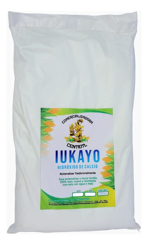 Iukayo / Cal Organica Para Nixtamalizar (bulto De 12kg)