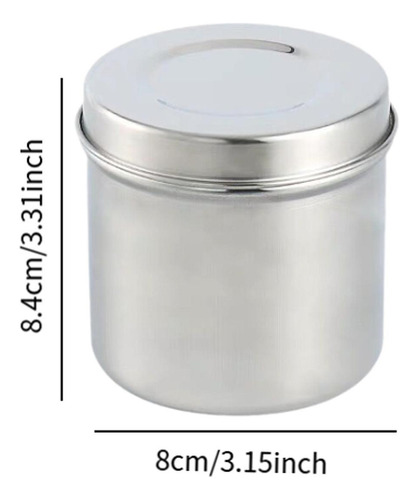Tarro De Ungüento Médico De Acero Inoxidable, Soporte Para