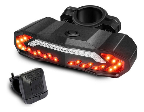 Bicicleta Señal Giro Luz Trasera Freno Led Y Función Alarma