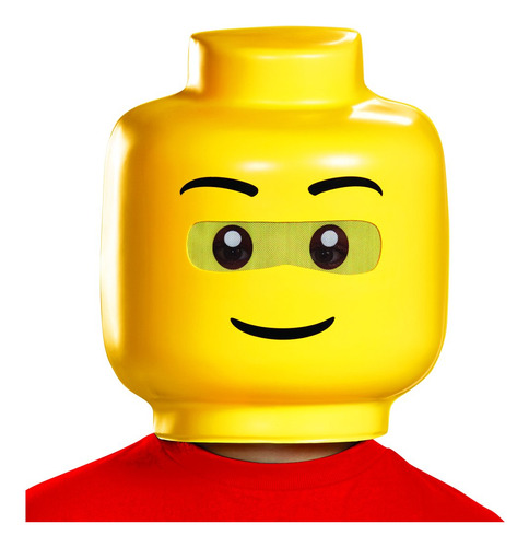 Disfrazado Lego Guy Child Chismes Máscara De Disfraces, Niño