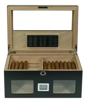 Comprar Estuche Para Habanos Humidor Puros Higrómetro Digital