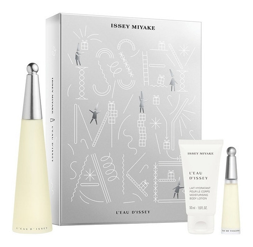 Issey Miyake Leau Dissey Mujer Perfume Set 100ml Perfumeria! Volumen de la unidad 100 mL