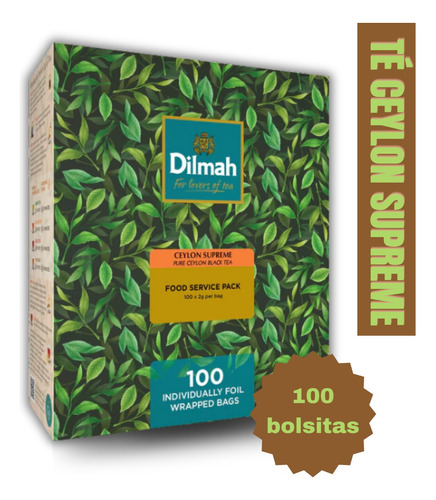 Té Dilmah-ceylon Supreme Black 