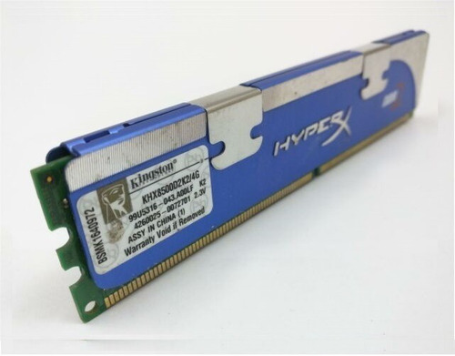 02 Memoria Ram Ddr2 2gb Kingston Hyperx 1066mhz+mercadopago