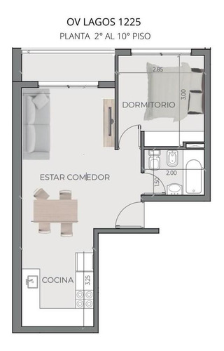 Imagen 4 de 16 de Departamento - Centro