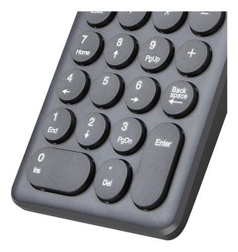 Portátil 18 Teclas 2.4g Teclado Preto A Preto A 9x13,6cm