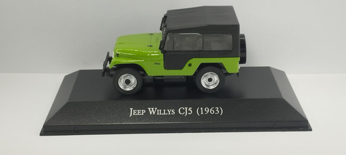 Miniatura Jeep Willys Cj5 - 1963 A 1978 - Customizada.