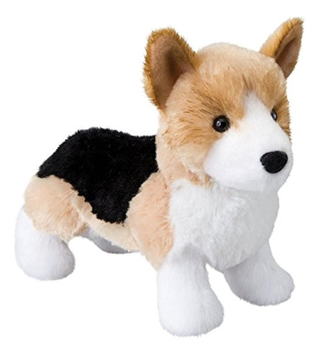 Douglas Shorty Tri-color Corgi Dog Peluche Animal