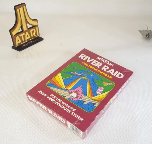 River Raid Activision Lacrado [ Atari 2600 Nib ] Original