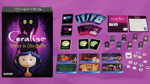 Juego De Mesa Coraline Cuidado Con La Otra Madre Wizkids