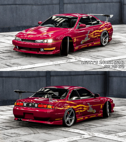 Kit Calcomanías Nissan Letty Rápido Y Furioso