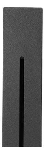 Mini Lámpara Rectangular Negra Integrada Para Escalera De Pa