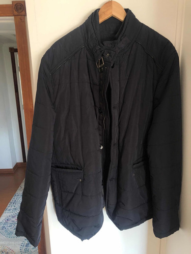 Parka Zara Azul De Hombre Talla Xl