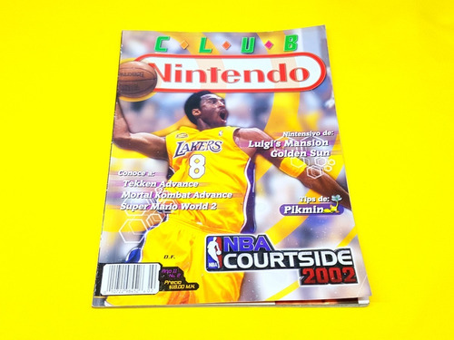 Revista Club Nintendo Nba Courtside 2002 Año 11 #2