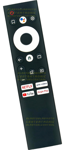 Control Remoto B5022us6a Para Bgh Smart Tv Con Micrófono Voz
