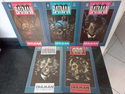 Hq Miniserie Completa Conto Batman Shaman 1-5 Abril 91 Rjhm (Usado)