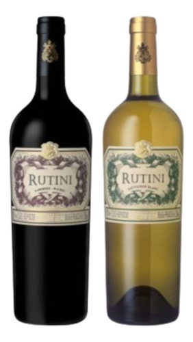 Vino Rutini Cabernet Malbec 750ml + Sauvignon Blanco 750 Cc