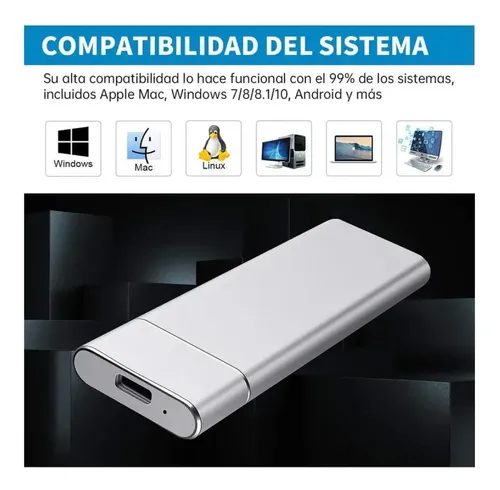 Lightweight 16tb Ssd External Hard Drive With Usb Black