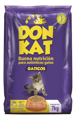 Concentrado Gato Donkat M678 7 Kg Gaticos